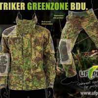 UF PRO Striker Greenzone advertising